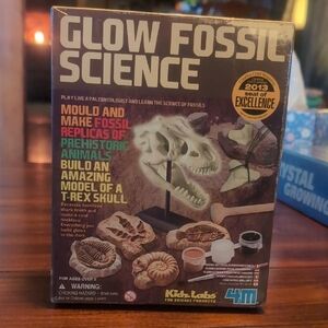 Glow Fossil Science Kit - Green and Brown